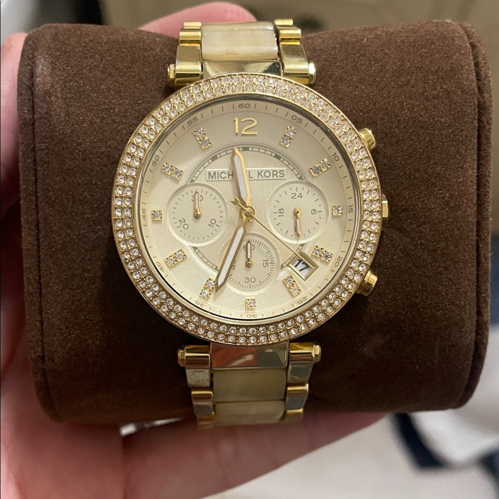 Michael Kors Gold and Silver Women's Watch